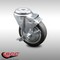 Service Caster 4 Inch SS Thermoplastic Rubber Wheel Swivel Bolt Hole Caster with Brake SCC SCC-SSBH20S414-TPRB-TLB - alternate 1